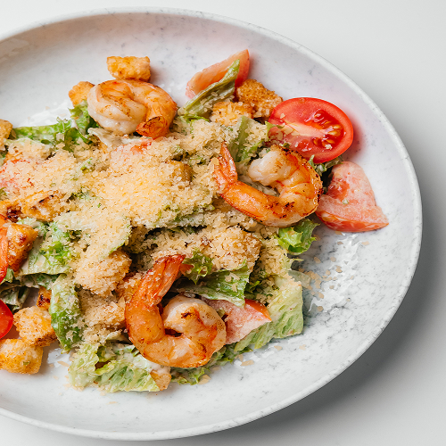 Цезарь с креветками
