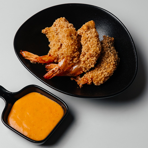 Креветки в хрустящей панировке