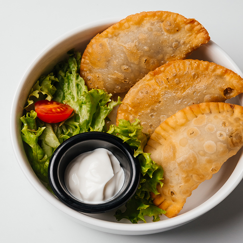 Чебуреки с Томленой Телятиной